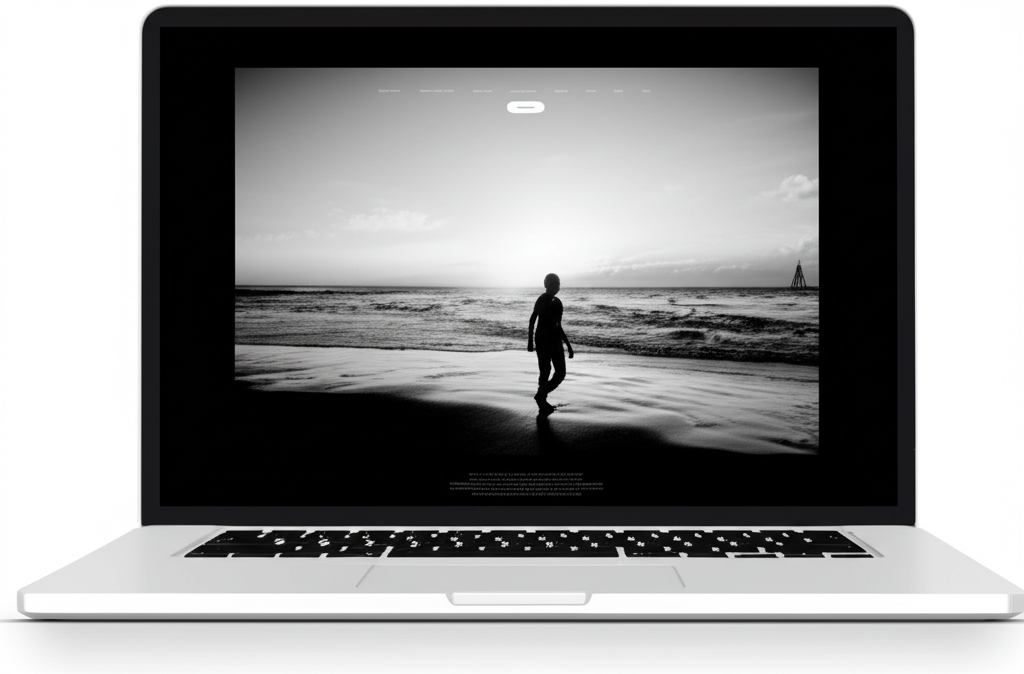 Photographer Portfolio Desktop